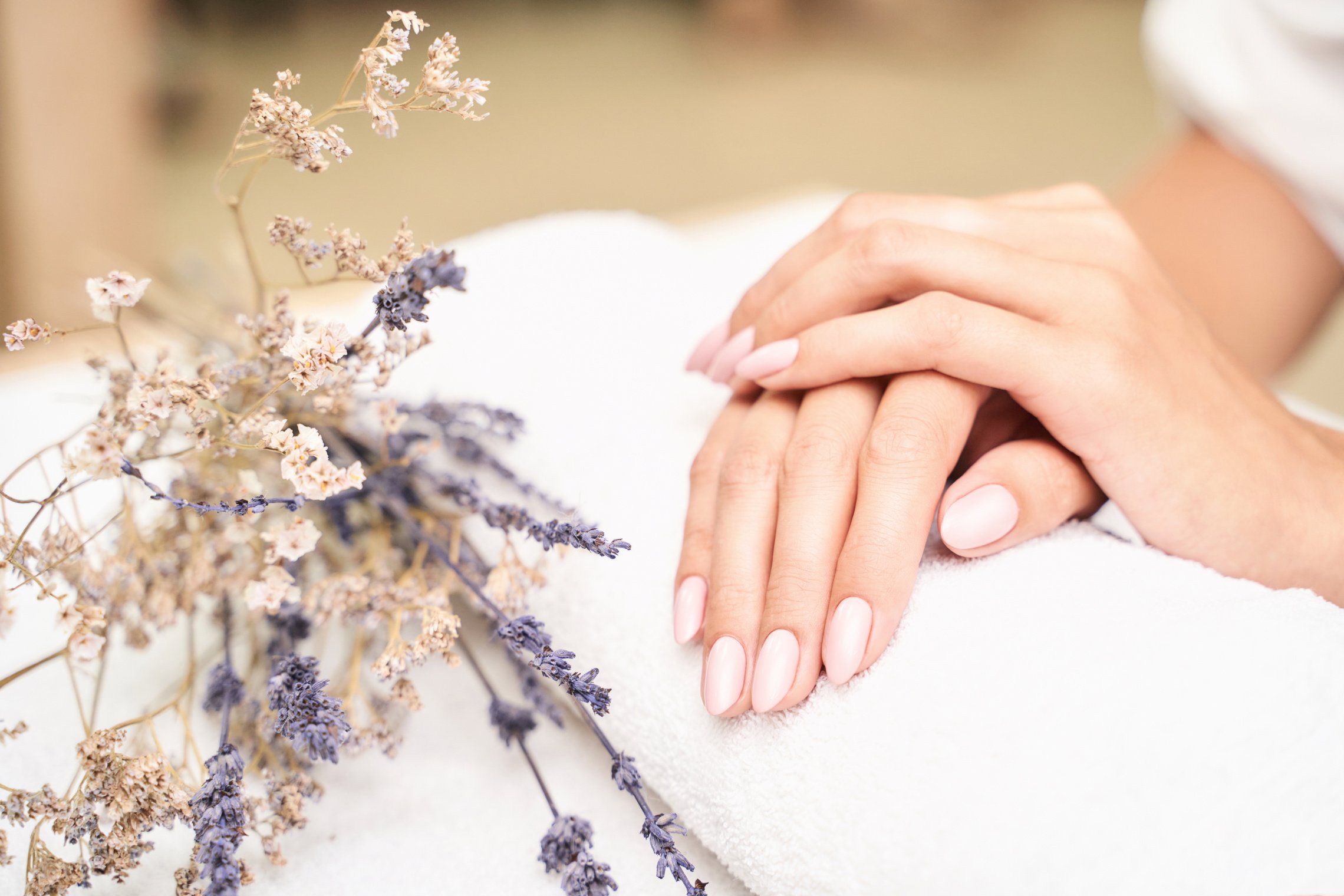 Freshly Manicured Nails     